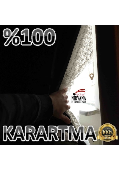 Brillant Blackout %100 Karartma Perde Güneşlik Fon Perde 32 Renk