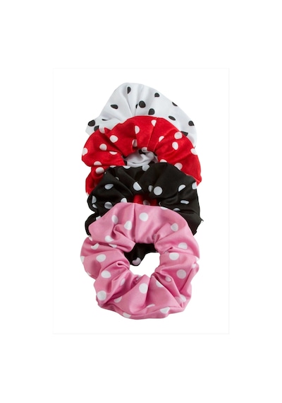 Puantiyeli Simit Toka 1 Adet Pembe
