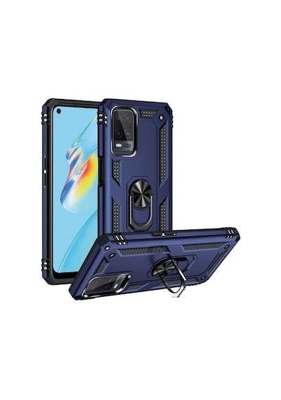 Oppo A54 Yüzüklü Standli Vega Kilif Ekran Koruyucu 510713490