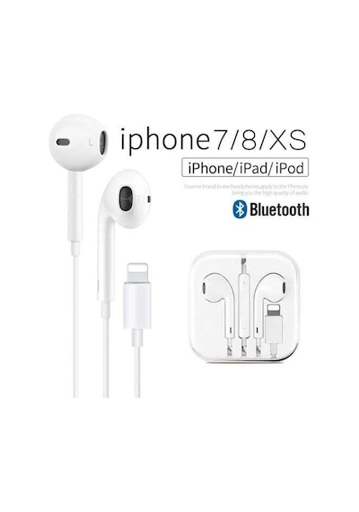 Nexiva Apple Uyumlu iPhone 7 7 Plus 8 8 Plus X Xs Max Xr 11 Pro 11 Pro Max 12 Pro 13 Pro 14 Pro Max Kulaklık Bluetooth Connect Kulakiçi