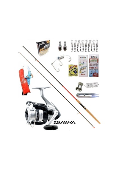 Okuma Aria-c4000a 270cm 10-35gr Remixon Red Zoom Karbon Kıyı Spin Olta Takımı Seti