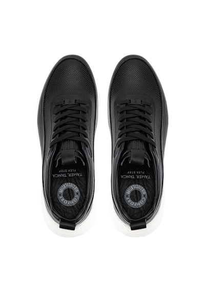 Tamer Tanca Erkek Hakiki Deri Siyah Sneakers & Spor Ayakkabı 298 3491-2591 Erk Ayk Y26 Sıyah Atlas Bsk Tamer Tanca Erkek Hakiki Deri Siyah Sneakers & Spor Ayakkabı 298 3491-2591 Erk Ayk Y26 Sıyah Atlas Bsk