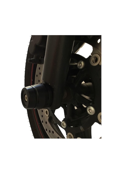 GP Kompozit  Yamaha R25 2015-2024 Uyumlu Ön ve Arka Aks Koruma Takoz Seti Siyah