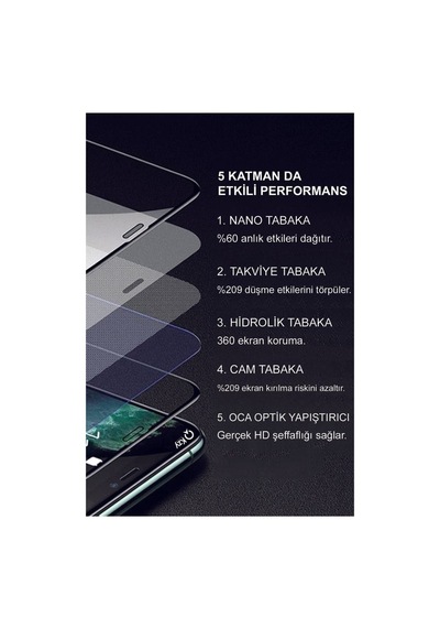 One Plus 3t Ekran Koruyucu Seramik Nano Kırılmaz Cam Tam Kaplayan Temperli Cam Senalstore