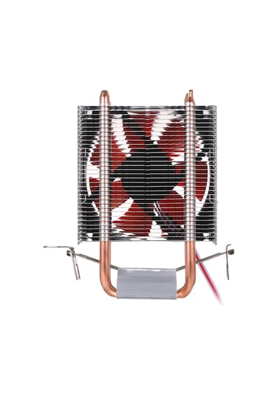 Lexroo Cold Ice 65 Intel Amd Uyumlu Bakır Borulu Alüminyum Heatsinkli Cpu Soğutucu İşlemci Fanı Standart