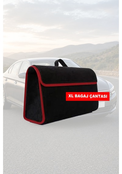 Cargo Uyumlu Koltuk Yastığı Bagaj Çantası Siyah Renk Lüks Model