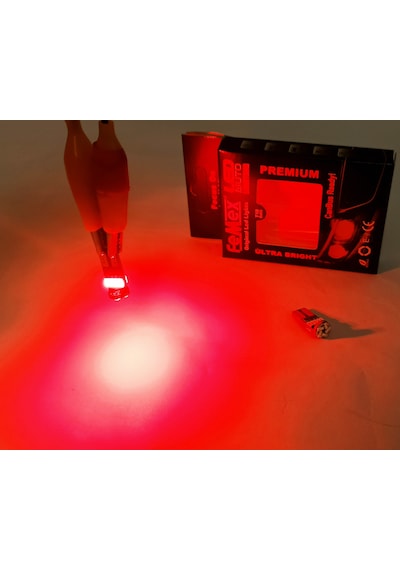 Femex Premium 15Smd Mini T10 Led Ampul Parlak Kırmızı