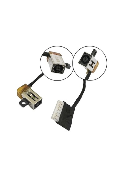 Dell İnspiron 3501 3593 04vp7c Notebook Dc Power Jack, Şarj Soketi Kablolu Dc301015t00 10cm