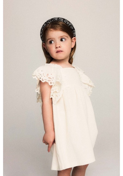 Name It Nmffrıjo Ss Dress Bej Kız Çocuk Elbise 000000000102263463