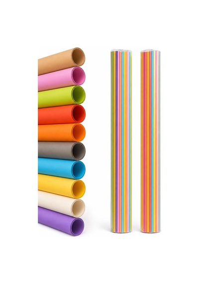 Nistabolje 20 Adet 50x70 Cm Fon Kartonu 10 Renk 2 Rulo Fon Kartonu Genel