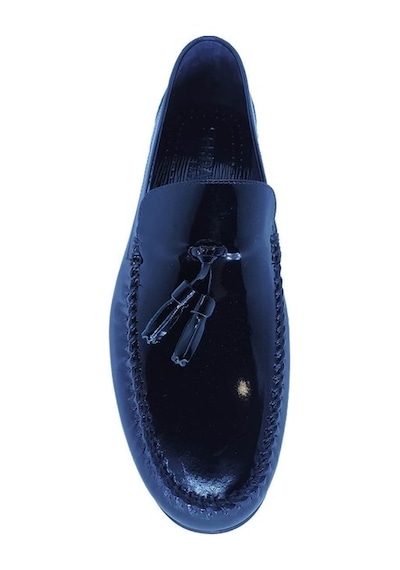 Serdar Yeşil Serdar Shoes Siyah Iç Dış Hakiki Deri Günlük Loafer Erkek Ayakkab (550596956)