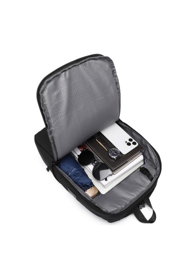 Laptop Gözlü Business Sırt Çantası Oxford Kumaş 8680 Siyah