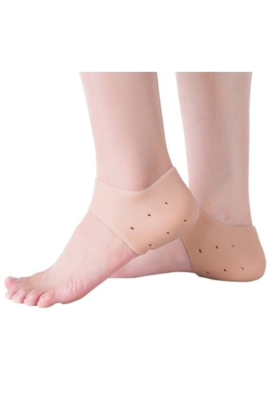 Silikon Topuk Çorabı Ten Rengi 5615