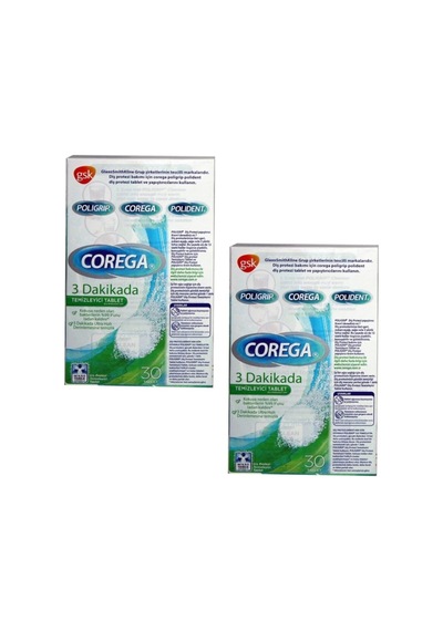 Protez Temizleyici 30 Tablet - 2 Adet
