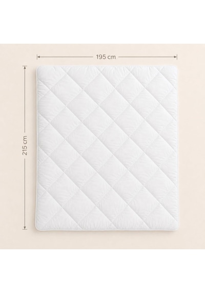 Tr Primavera Home Çift Kişilik Mikrofiber Yorgan 195x215 Cm 4 Mevsim, Silikonize Elyaf Dolgulu, Hafif Ve Yumuşak, Diğer