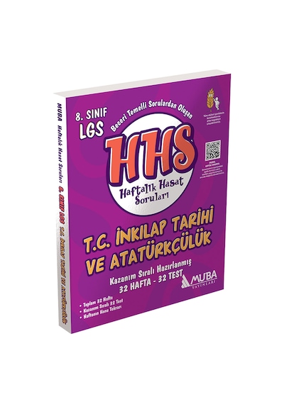 1422 - 8.sınıf İnkılap Tarihi Haftalık Hasat Soruları Hhs