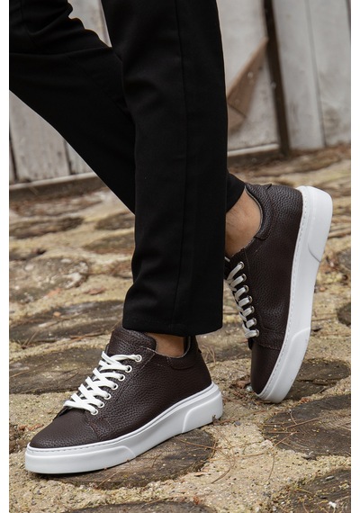 Daxtors D0906 Günlük Ortopedik Erkek Casual Ayakkabı Kahverengi
