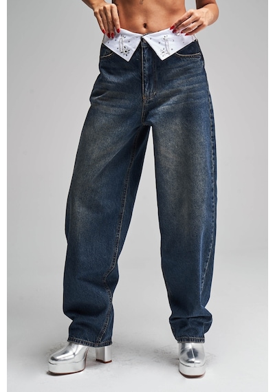 it's basic Kadın T.kot Rengi Skater Fit Kemer El İşlemeli Tasarım Denim Jean Kırmızı it's basic Kadın T.kot Rengi Skater Fit Kemer El İşlemeli Tasarım Denim Jean Kırmızı