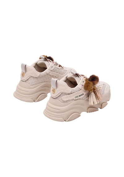 Steve Madden Ekru Kadın Sneaker Possessıon-pp Kemik