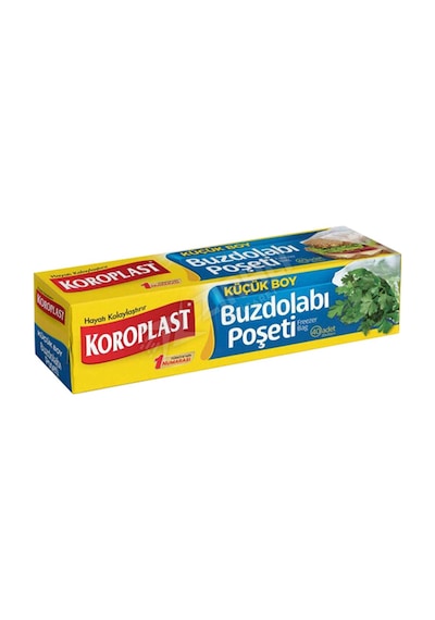 2 Adet Koroplast Buzdolabı Poşeti Küçük Boy 40'lı