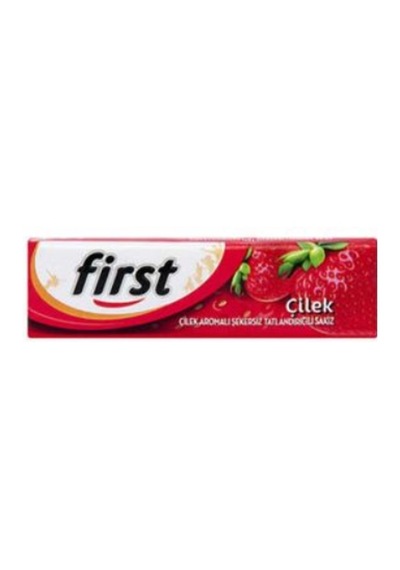 First Sensations Çilek Aromalı Şekersiz Sakız 13.5 G