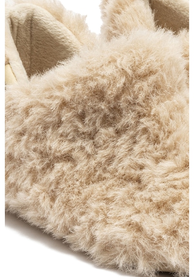 Twigy Freya Peluş Kadın Ev Botu Bej 37/41