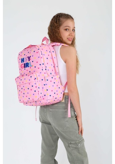 Kaukko Punch Sırt Çantası Pink K1736 Pembe