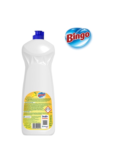 Sıvı Elde Bulaşık Deterjanı Limon 650ml X 4 Adet