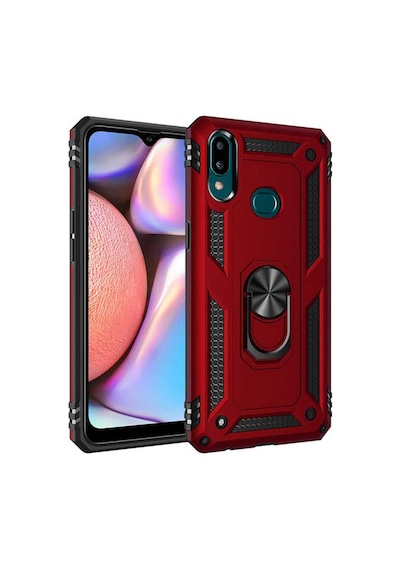 Samsung Uyumlu Galaxy A10s Kılıf Zore Vega Kapak Kırmızı