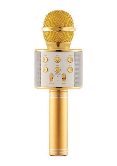 Şarj Edilebilir Telefon Ve Usb Bağlantılı Şarkı Karaoke Mikrofon Karışıjk