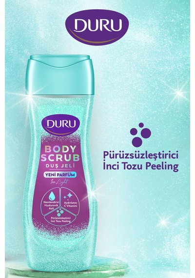 Body Scrub Ice Light Duş Jeli 2x450ML Diğer