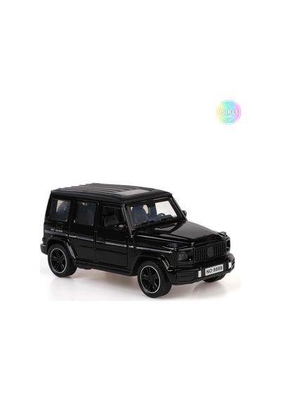 Vardem Kut.çek Bırak 1:32 Işıklı Ve Sesli Metal Jeep - Siyah