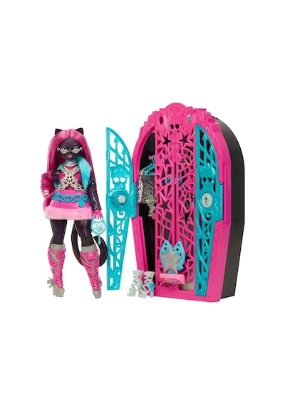 Monster Hıgh Skulltımate Secrets Hauntlywood Catty Noır Jbg82