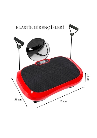 Yui Vs5 Max 2d Xxl Vibration Plate Hoparlör-kumandalı Yüksek Titreşim