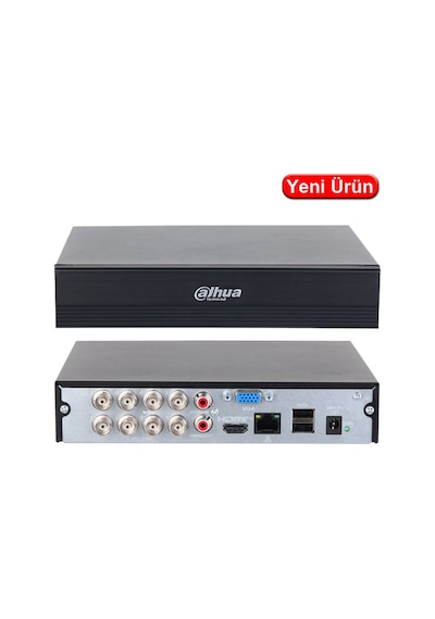 Dahua Xvr1b08-ı/t 8 Kanal 1080n 1x6tb Hdd Ve Ssd Destekler 1xhdmı 1xvga 2xusb 1xrj45 Xvr Kayıt