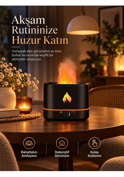 Ls 01 Alev Efektli Aroma Terapi Hava Nemlendirici 2 Litre Üstten Su Dolumlu Sessiz Buhar Makinesi Ofis Yatak Odası Dekoratif Nemlendirici Ls 01 Alev Efektli Aroma Terapi Hava Nemlendirici 2 Litre Üstten Su Dolumlu Sessiz Buhar Makinesi Ofis Yatak Odası Dekoratif Nemlendirici