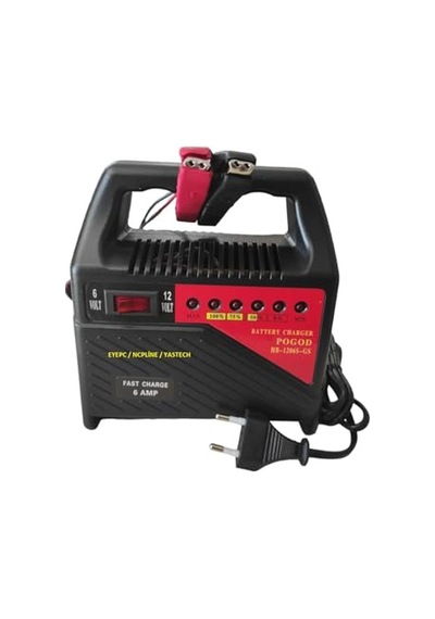 Ayrex Eyepc Akülü Atv Araba Jeep 6 Volt 12 Volt Akü Şarj Cihazı Şarz Aleti Adaptör Set