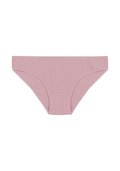 Kadın 3'lü Ajur Slip 11058 Ten - Kahverengi