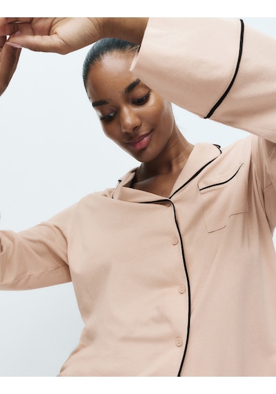 Marks & Spencer Pamuk Modal Karışımlı Pijama Takımı T37002212J Çok Renkli