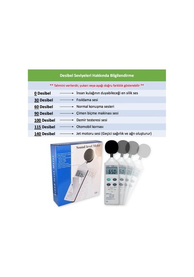 Cem Dt-8850 Gürültü ve Ses Ölçüm Cihazı