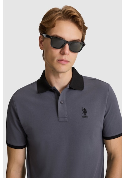 U.S. Polo Assn. U.s. Polo Assn. Erkek Antrasit Tişört Basic 50326978-vr006