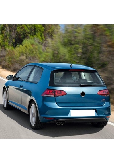Arka Plaka Aydınlatma Lambası Halojen 1k8943021 Vw Golf 7 İle Uyumlu 2013-2017 10 Parça Siyah