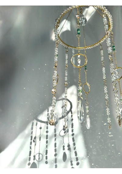 Gğneş Kapanı, Cam Süs Kristal Dekoratif Obje, El Yapımı Işık Yansıtıcı, Balkon Süsü , Estetik Avize Kristali Süs ,suncatcher Tek Parça