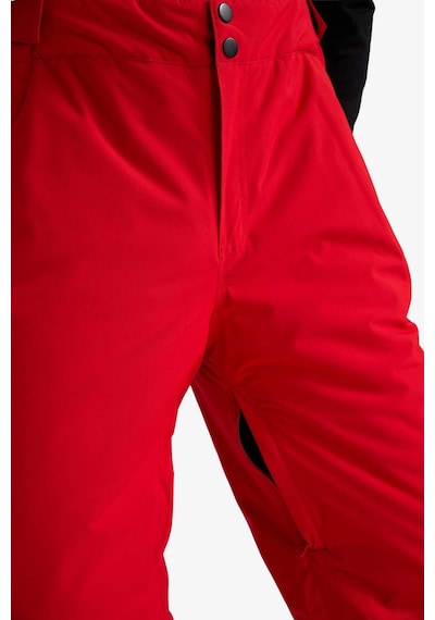 Defacto Regular Fit Fermuarlı Su Geçirmez Kayak Pantolonu D0011ax25wnrd296 Kırmızı-rd296