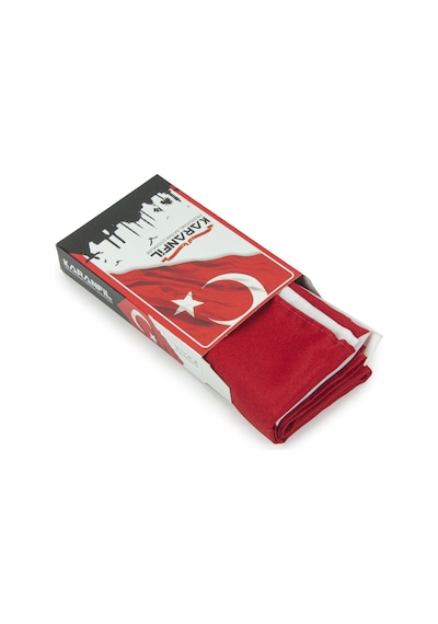 Türk Bayrağı 30x45 Alpaka Kumaş