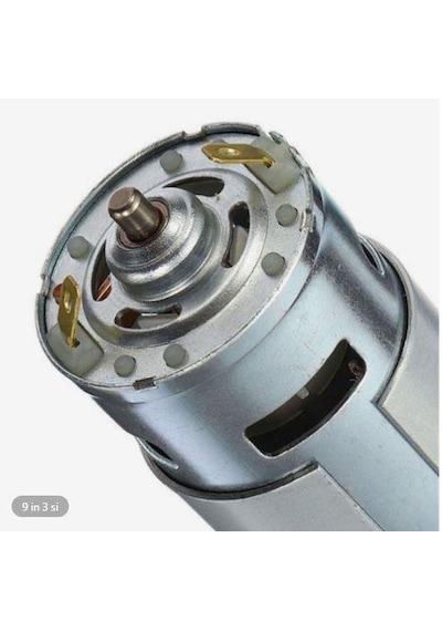 Rs 775 Dc Motor Rulmanlı 12-36 Volt 12000 Rpm Şarjlı Matkap – Cnc