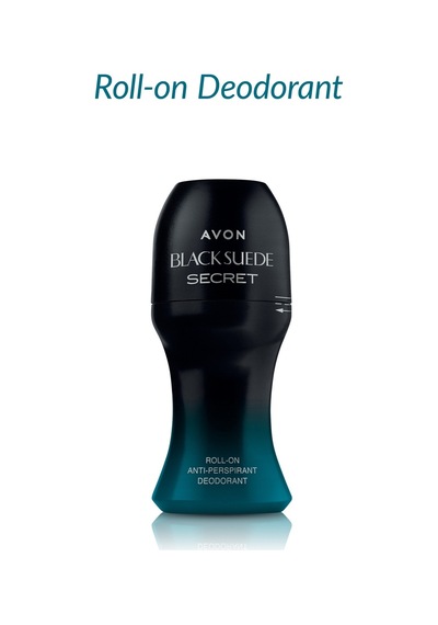 Avon Black Suede Secret Erkek Parfüm EDT 75 ML + Black Suede Secret Erkek Roll-On Deodorant 50 ML