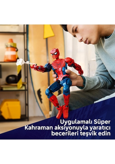 LEGO® ǀ Marvel Örümcek Adam Kahraman Figürü 76346 - 12 Yaş ve Üzeri Çocuklar için Minifigür İçeren Oyuncak Yapım Seti (813 Parça)