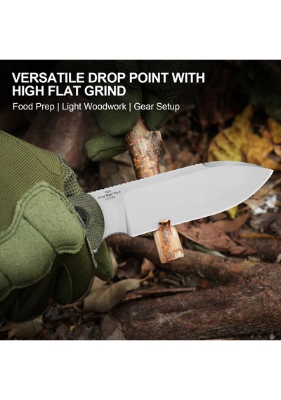 Kizer Kamp Drop Bear Fix 3 14c28n Micarta Kizerv 1101a2 Çok Renkli