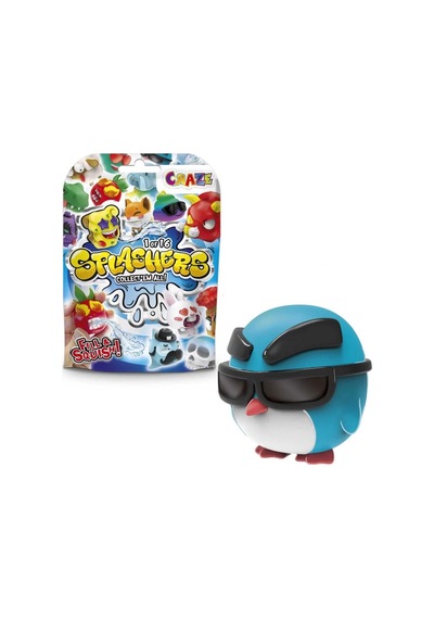 1 Adet Sürpriz Splashers Fill & Squish Sıkımlık Stress Giderici Yumuşak Mini Su Tabancası